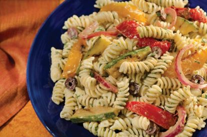 Pasta Salad With Vegetables Recipe Image